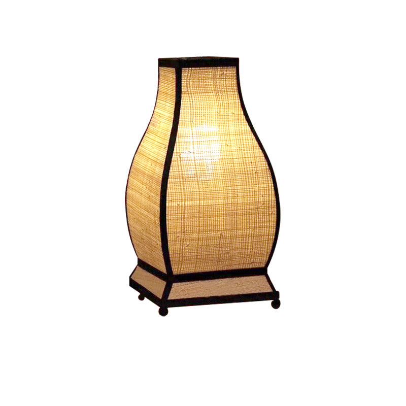 Trapezoid Fabric Bedroom Table Lamp