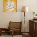 Frustum Cone Solid Wood Floor Lamp