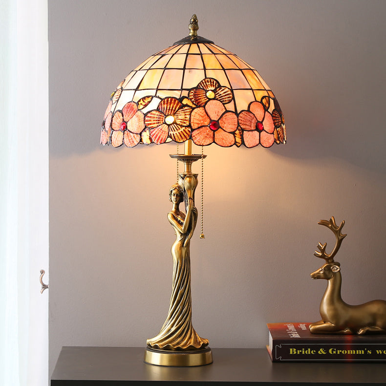 Goddess Dome Copper Shell Table Lamp