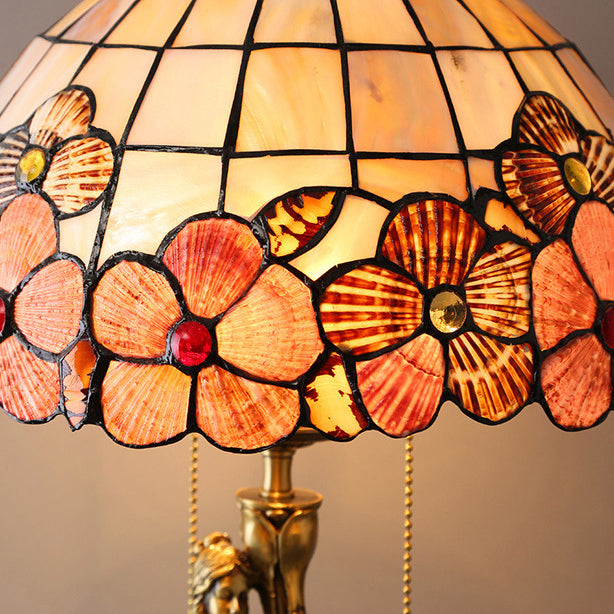 Goddess Dome Copper Shell Table Lamp
