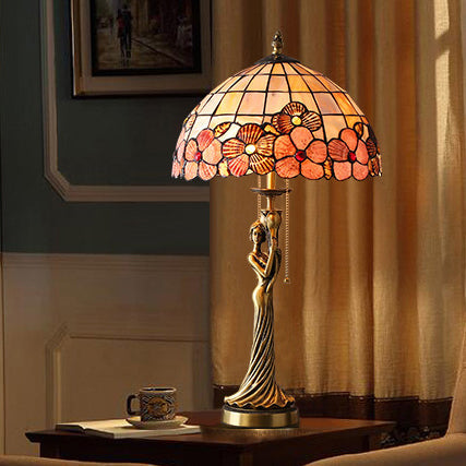 Goddess Dome Copper Shell Table Lamp