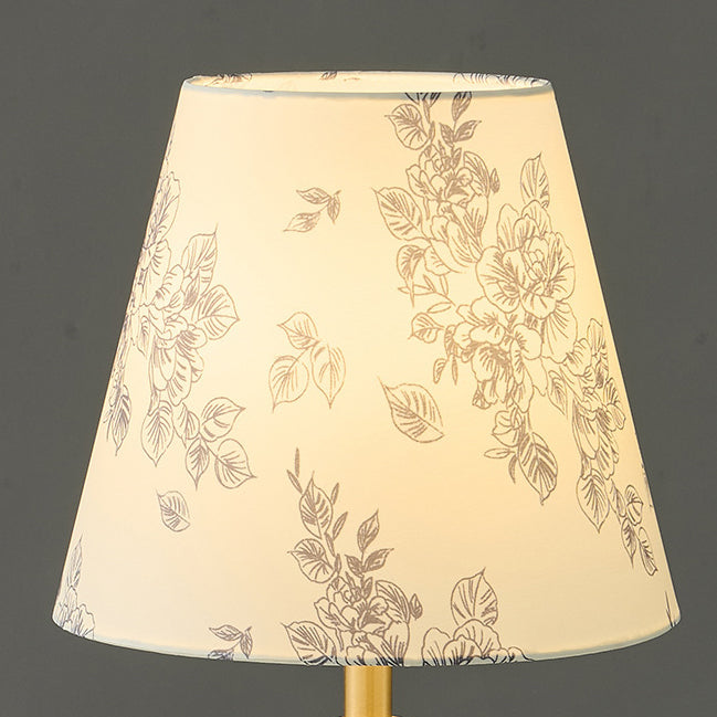 Frustum Cone Copper Black Table Lamp