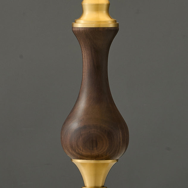 Frustum Cone Copper Black Table Lamp