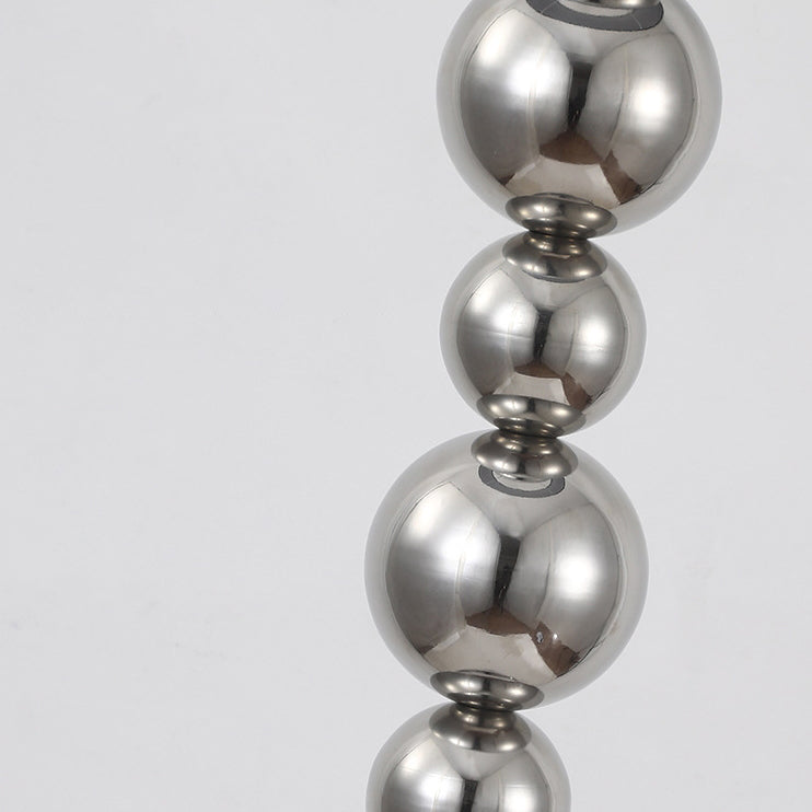 Cylinder Iron Aluminum Fabric Floor Lamp