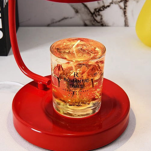 Dome Plastic Melting Wax Table Lamp