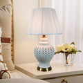 Frustum Cone Metal Ceramic Table Lamp