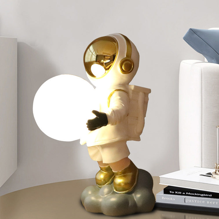 Astronaut PC Resin Bedroom Table Lamp