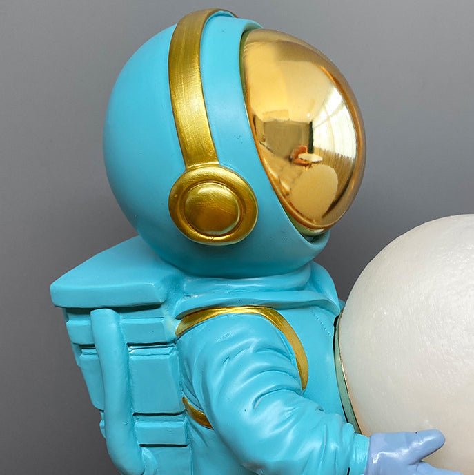 Astronaut PC Resin Bedroom Table Lamp