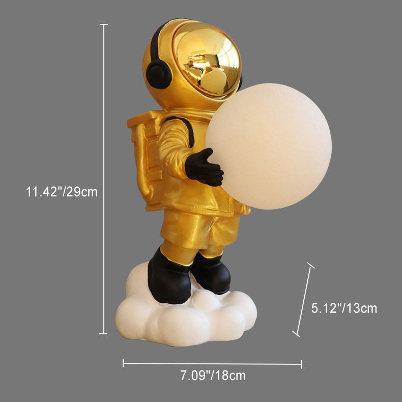 Astronaut PC Resin Bedroom Table Lamp