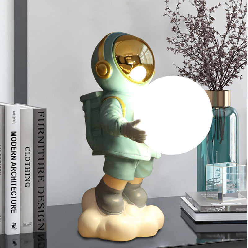Astronaut PC Resin Bedroom Table Lamp