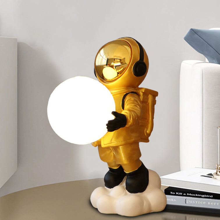 Astronaut PC Resin Bedroom Table Lamp