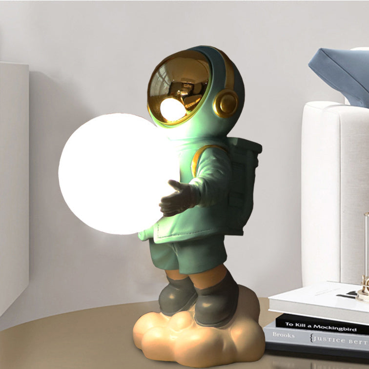 Astronaut PC Resin Bedroom Table Lamp