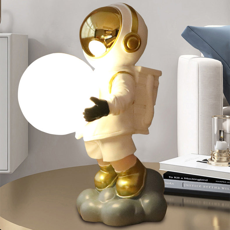 Astronaut PC Resin Bedroom Table Lamp