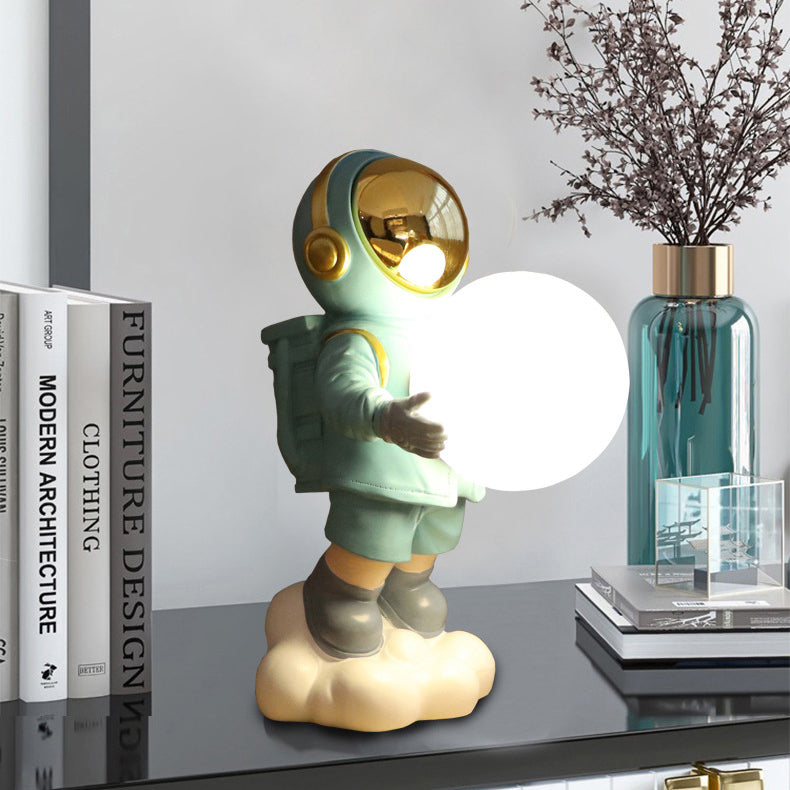 Astronaut PC Resin Bedroom Table Lamp