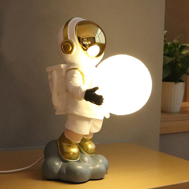 Astronaut PC Resin Bedroom Table Lamp