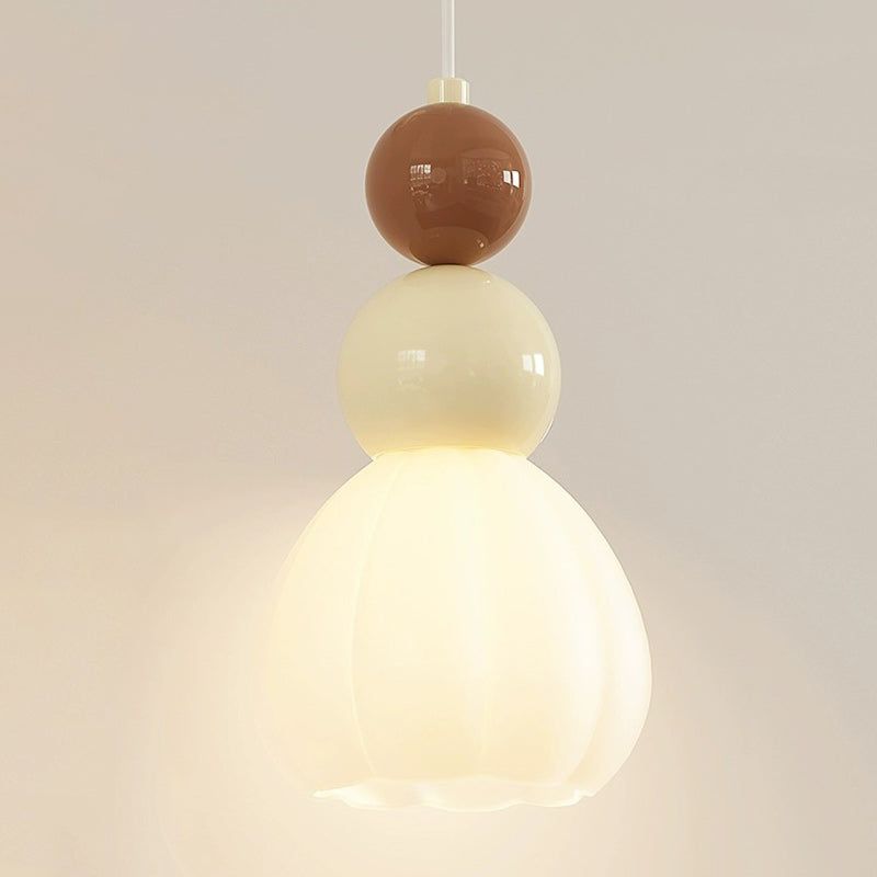 Ball Metal Glass Bedroom Wall Lamp