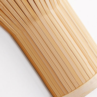 Trapezoid Bamboo Bedroom Wall Lamp