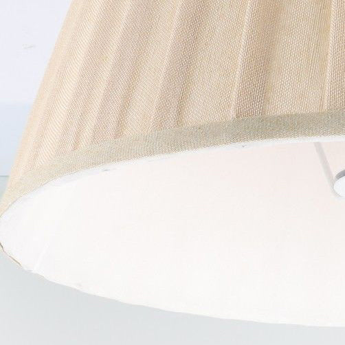 Cone Lampshade Ceramic Fabric Table Lamp