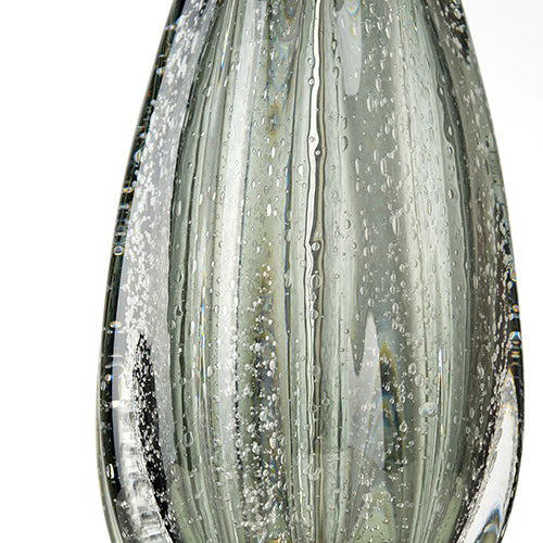 Cylinder Glaze Iron Fabric Table Lamp
