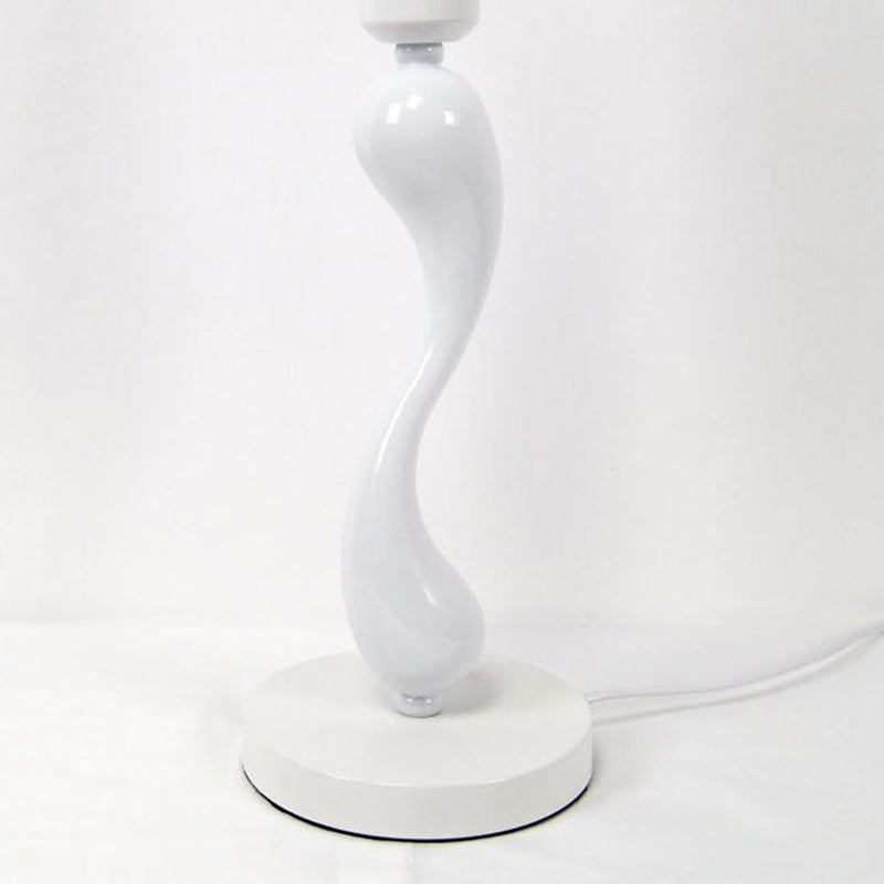 Frustum Cone Iron Fabric Table Lamp