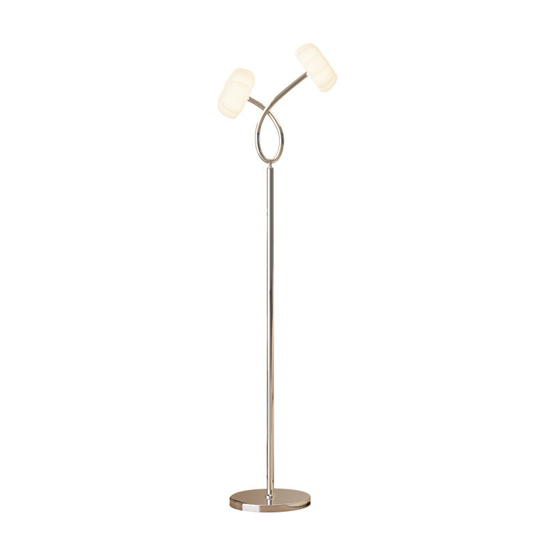 Flower Iron Plastic Living Floor Lamp