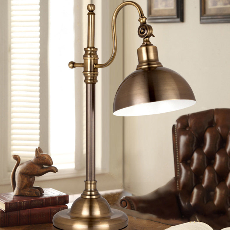 Dome Iron Bedroom Table Lamp