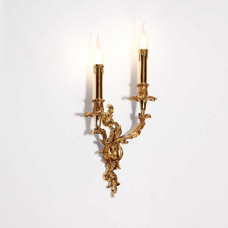 Candle Copper 2/3 Living 2-Light Wall Lamp
