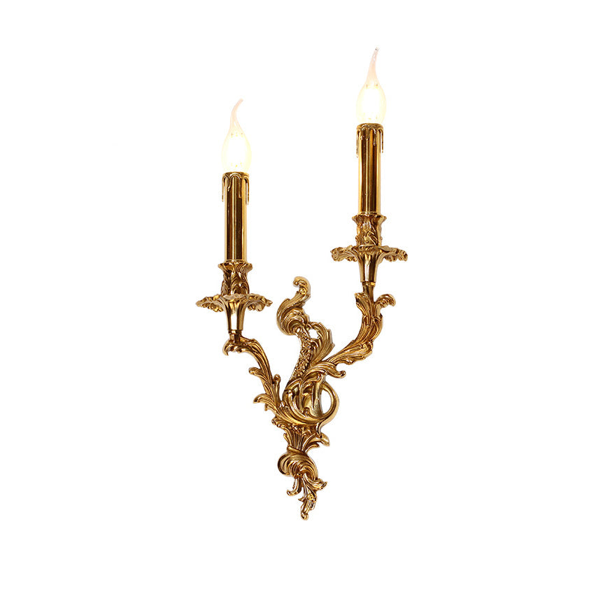 Candle Copper 2/3 Living 2-Light Wall Lamp