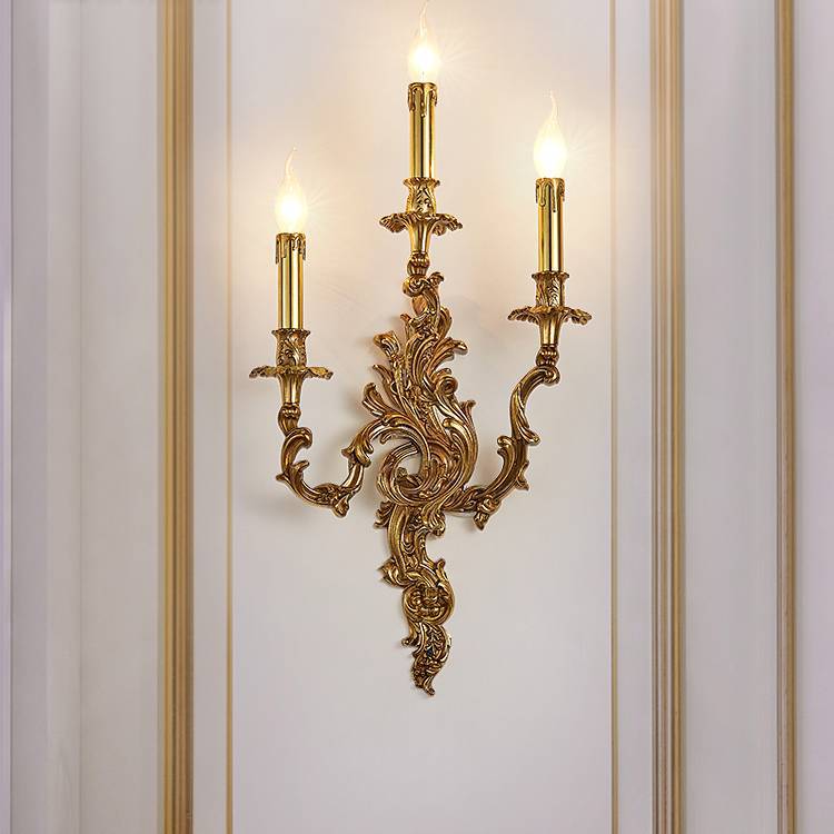 Candle Copper 2/3 Living 2-Light Wall Lamp