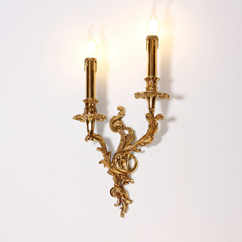 Candle Copper 2/3 Living 2-Light Wall Lamp