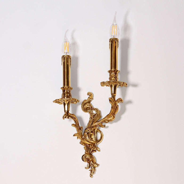 Candle Copper 2/3 Living 2-Light Wall Lamp