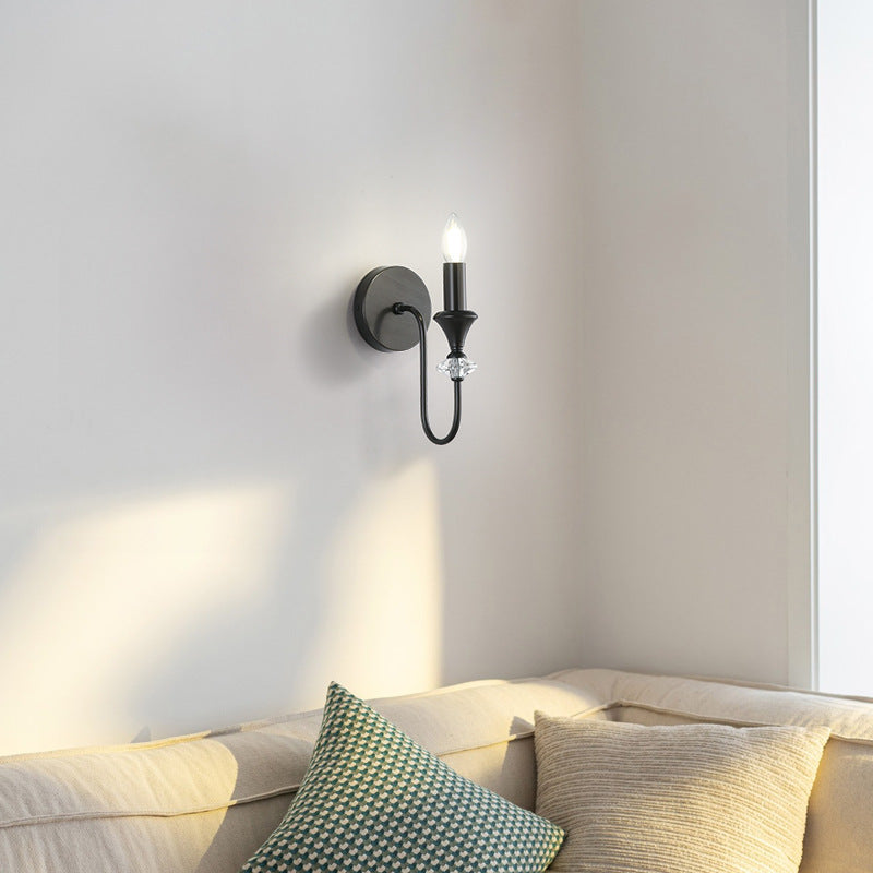 Candle Copper 1/2/3 Bedroom 2-Light Wall Lamp