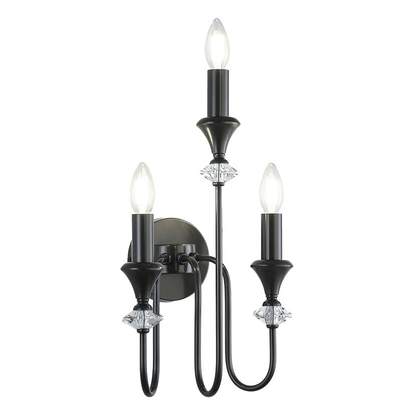 Candle Copper 1/2/3 Bedroom 2-Light Wall Lamp