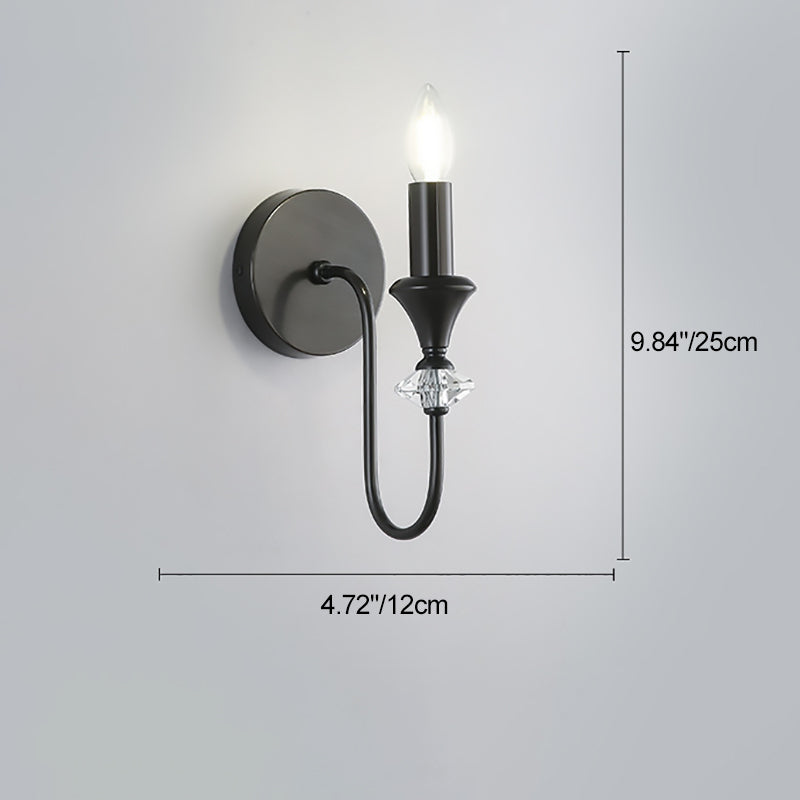 Candle Copper 1/2/3 Bedroom 2-Light Wall Lamp