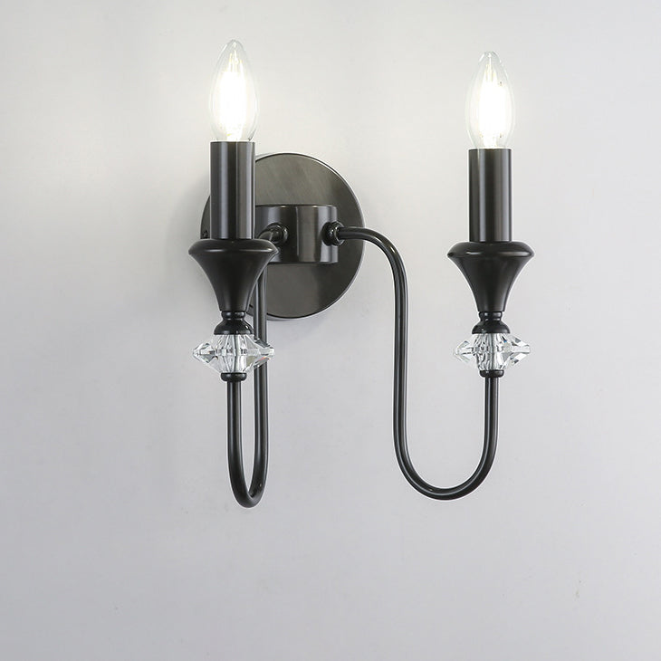 Candle Copper 1/2/3 Bedroom 2-Light Wall Lamp