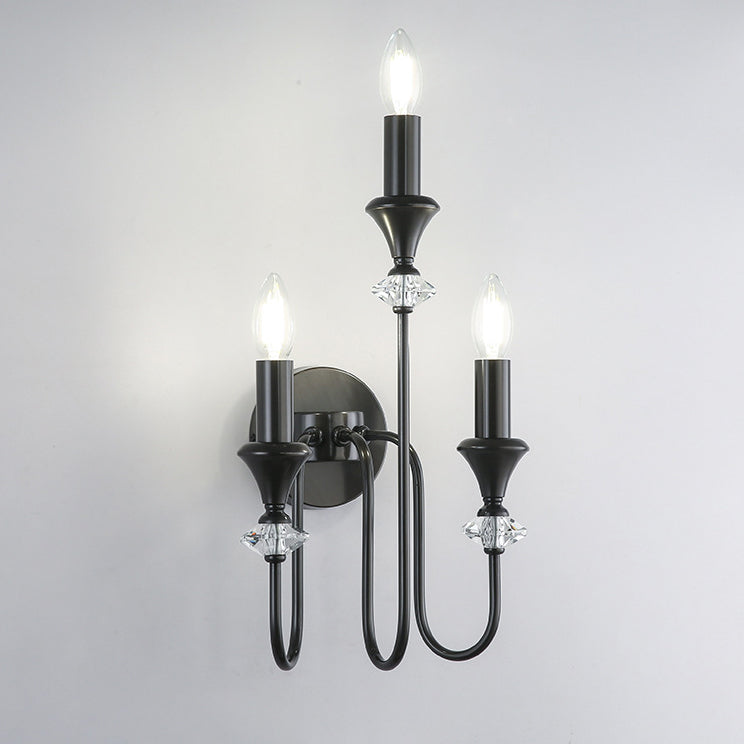 Candle Copper 1/2/3 Bedroom 2-Light Wall Lamp