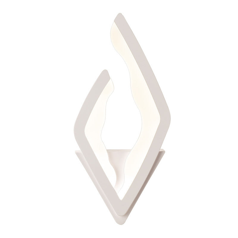 Diamond Iron Acrylic Bedroom Wall Lamp