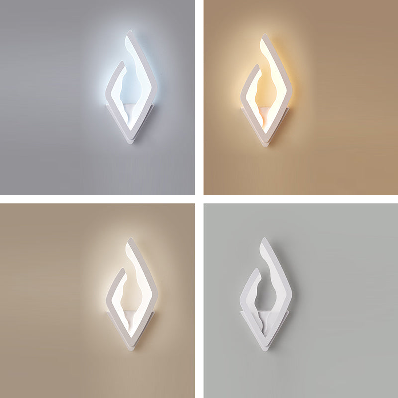 Diamond Iron Acrylic Bedroom Wall Lamp