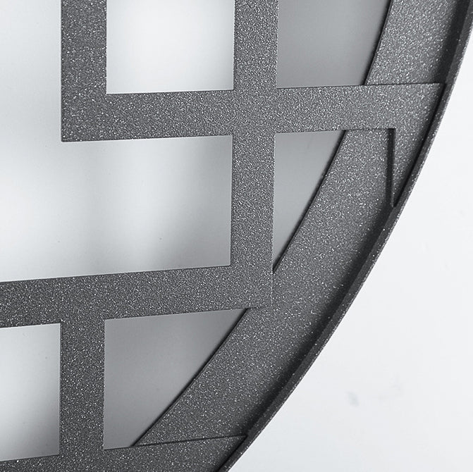 Round Stainless Steel PC Outdoor Light