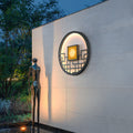 Round Stainless Steel PC Outdoor Light