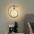 Butterfly Circle Iron Silicone Wall Lamp