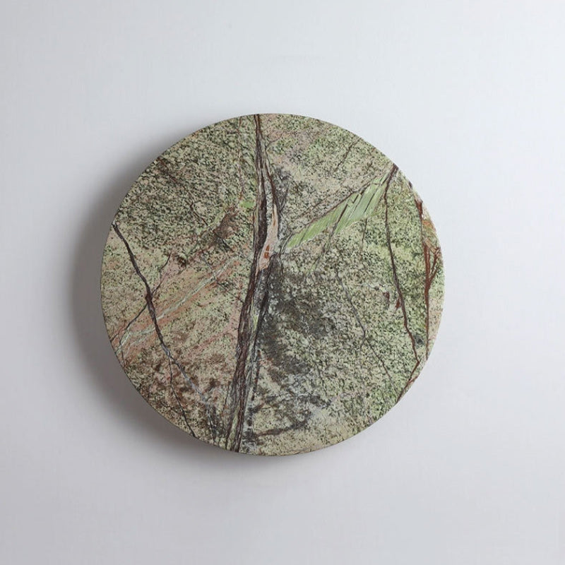Shabby Chic Round Marble Wall Lamp