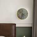 Shabby Chic Round Marble Wall Lamp