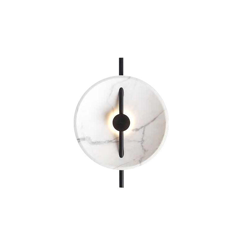 Abstract Design Round Resin Wall Lamp