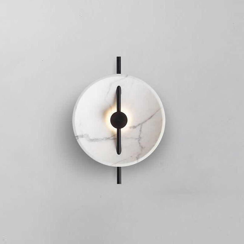 Abstract Design Round Resin Wall Lamp