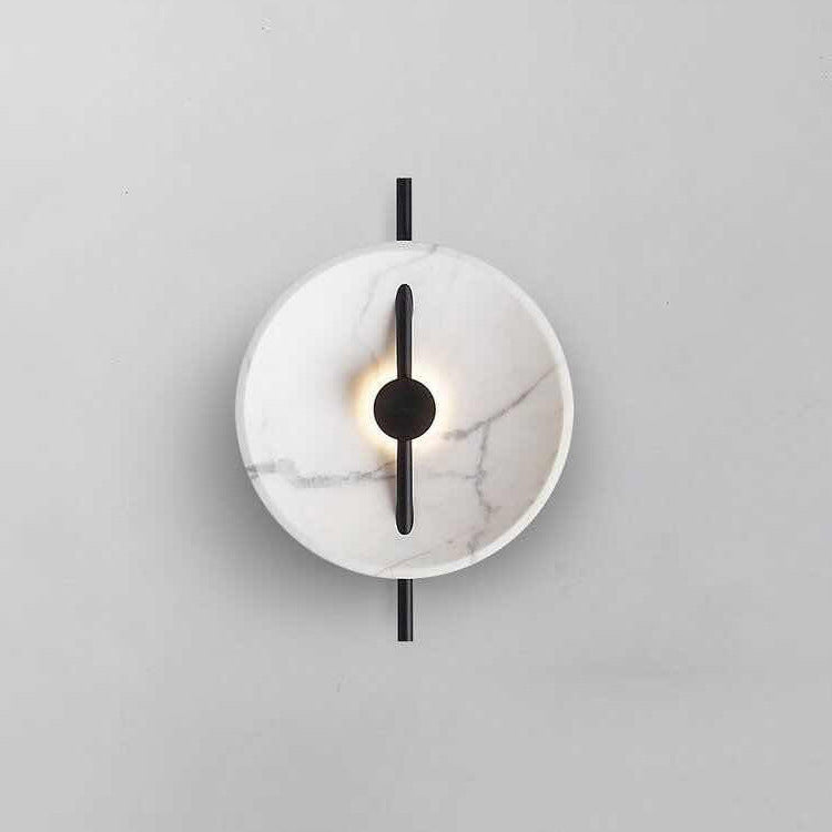 Abstract Design Round Resin Wall Lamp