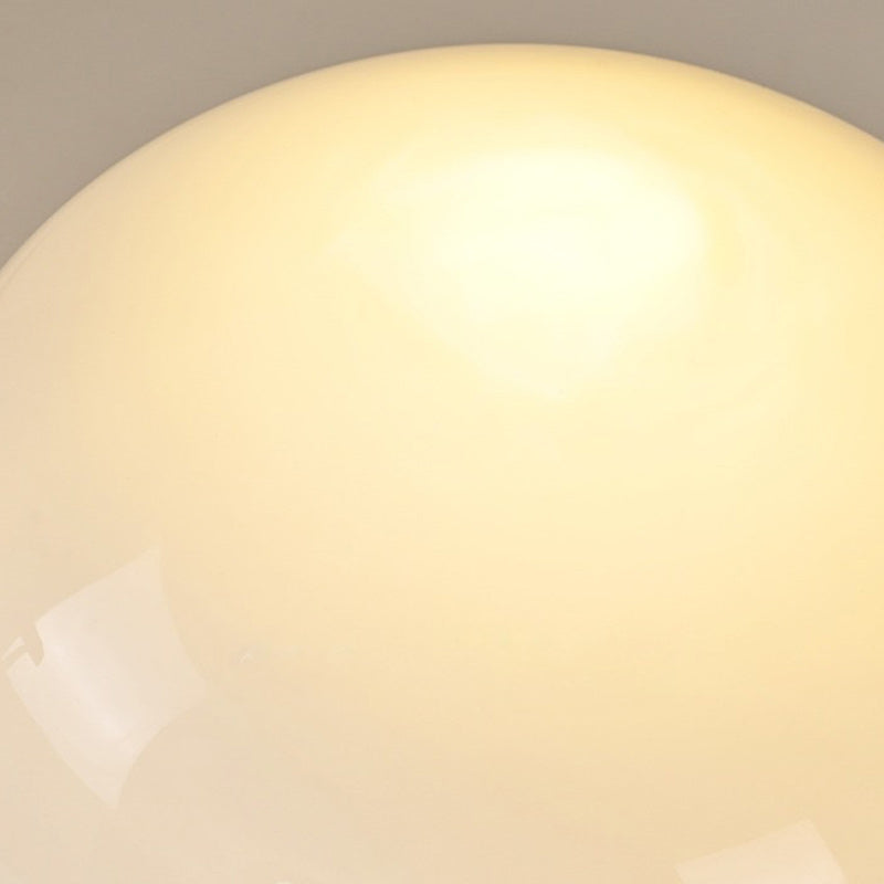 Wood Grain Mushroom-shaped Marble Table Lamp