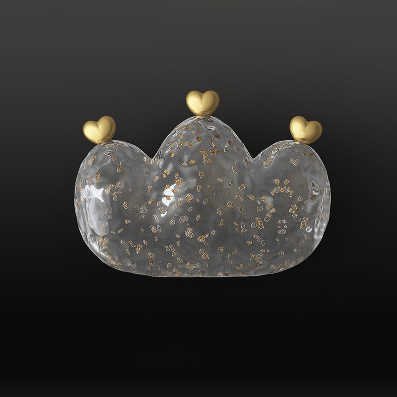 Cozy Crown Love Copper Wall Lamp