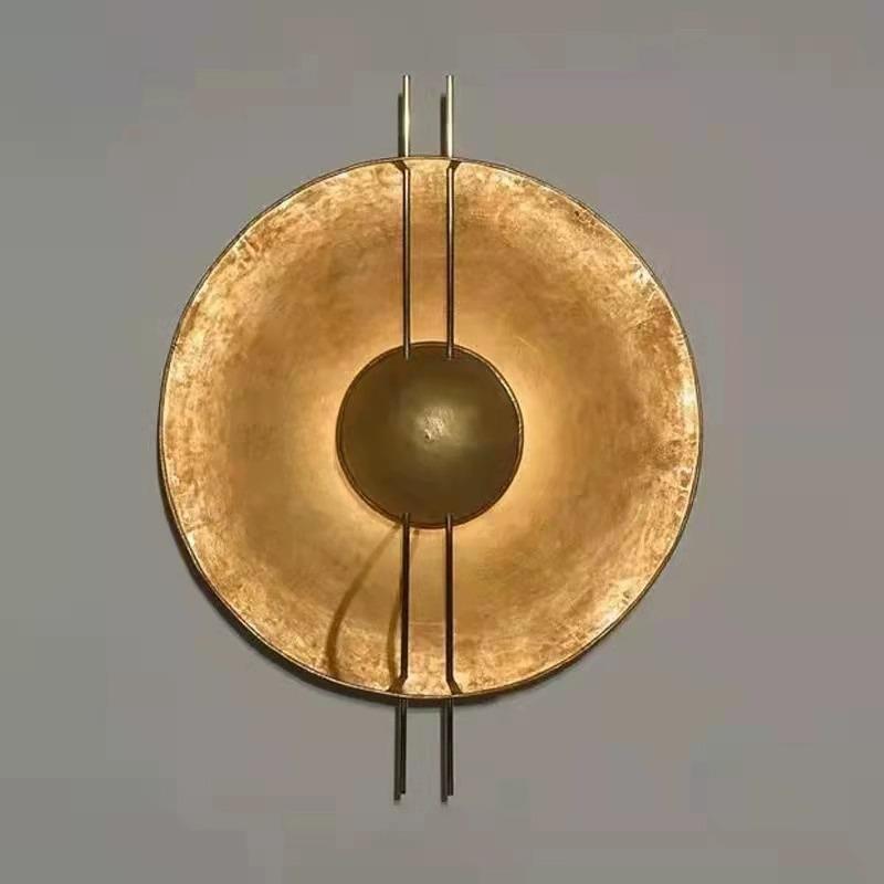 Shabby Chic Round Iron Wall Lamp