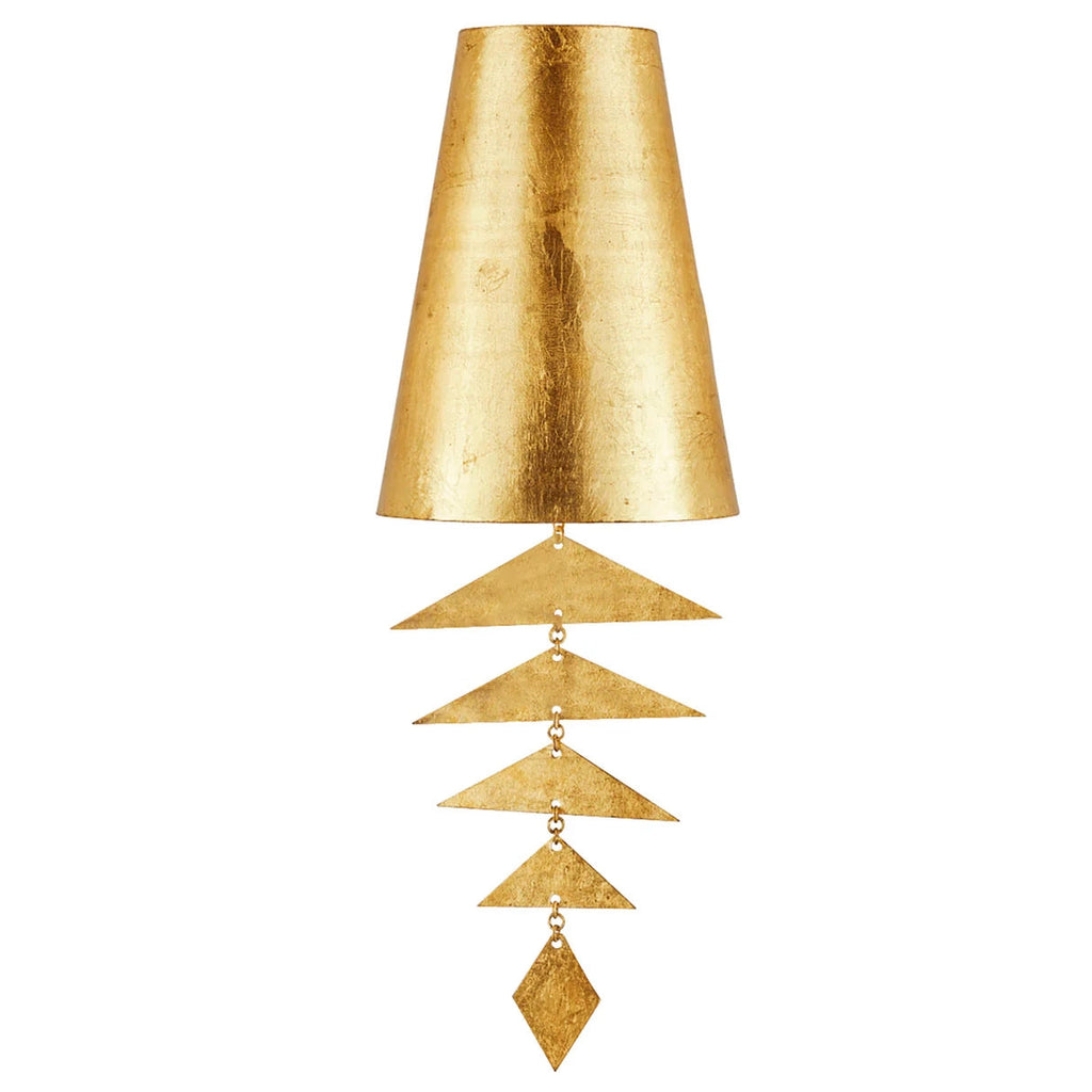 Wind Chime-Shaped Iron Living Wall Lamp
